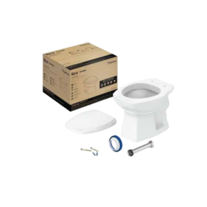 KIT BACIA SANITARIA THEMA BRANCA