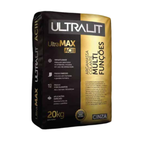 ARGAMASSA ULTRAMAX ACIII CINZA